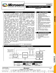 LX1671 datasheet pdf Microsemi