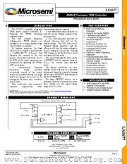 LX1677CPW datasheet pdf Microsemi
