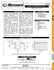 LX1732CDU datasheet pdf Microsemi