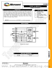 LX1801 datasheet pdf Microsemi