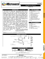 LX1992-CLM datasheet pdf Microsemi