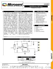 LX1993-02 EVAL KIT datasheet pdf Microsemi