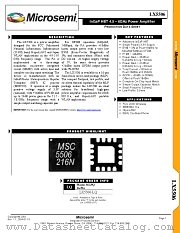LX5506-LQ datasheet pdf Microsemi