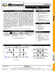 LX7203-15ISM datasheet pdf Microsemi