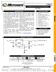 LX8819-33CDT datasheet pdf Microsemi