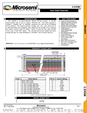 LX9508 datasheet pdf Microsemi
