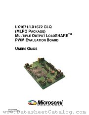 LX1671 EVAL KIT datasheet pdf Microsemi
