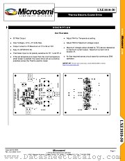 LXE1810-50 EVAL KIT datasheet pdf Microsemi