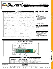 LXM1618-05-22 datasheet pdf Microsemi