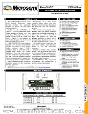 LXM1621-04 datasheet pdf Microsemi