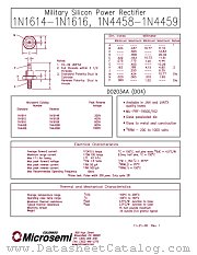 JAN1N4458R datasheet pdf Microsemi
