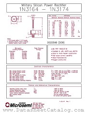 JAN1N3172R datasheet pdf Microsemi