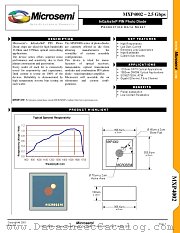 MXP4002 datasheet pdf Microsemi