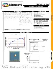 MXP4003 datasheet pdf Microsemi