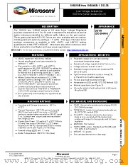 JANTXV1N5524B-1 datasheet pdf Microsemi