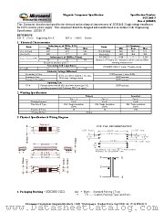 SGE2660-3 datasheet pdf Microsemi