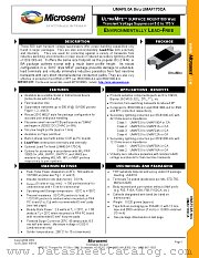 UMAF12A datasheet pdf Microsemi