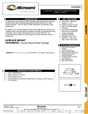 UPS115U datasheet pdf Microsemi