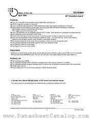MSM9009 datasheet pdf Mosel Vitelic Corp