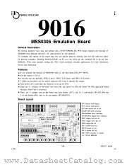 MSS0306 datasheet pdf Mosel Vitelic Corp