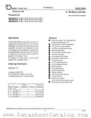 MSU2954 datasheet pdf Mosel Vitelic Corp