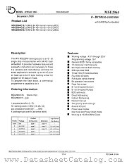 MSU2964 datasheet pdf Mosel Vitelic Corp