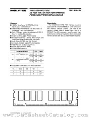V436516S04VATG-75PC datasheet pdf Mosel Vitelic Corp