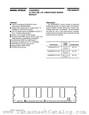 V43658R04V datasheet pdf Mosel Vitelic Corp
