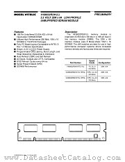 V436632R24VXTG-10PCL datasheet pdf Mosel Vitelic Corp
