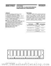 V437316S04VXTG-75 datasheet pdf Mosel Vitelic Corp