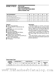 V53C16126H datasheet pdf Mosel Vitelic Corp