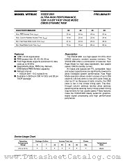 V53C8126 datasheet pdf Mosel Vitelic Corp