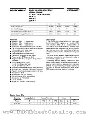 V54C3128 datasheet pdf Mosel Vitelic Corp