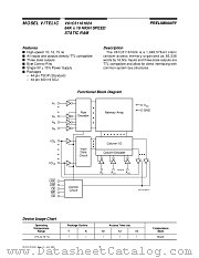 V61C51161024 datasheet pdf Mosel Vitelic Corp