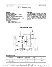 V62C2184096 datasheet pdf Mosel Vitelic Corp