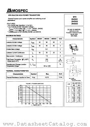 2N5301 datasheet pdf MOSPEC Semiconductor