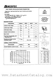 2N5672 datasheet pdf MOSPEC Semiconductor