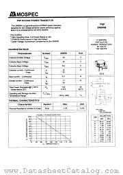 2N6594 datasheet pdf MOSPEC Semiconductor