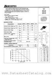 2N6738 datasheet pdf MOSPEC Semiconductor