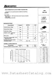 2SA1302 datasheet pdf MOSPEC Semiconductor