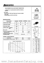2SA1386 datasheet pdf MOSPEC Semiconductor