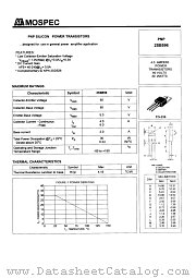 2SB596 datasheet pdf MOSPEC Semiconductor