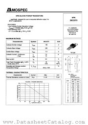 2SC2373 datasheet pdf MOSPEC Semiconductor