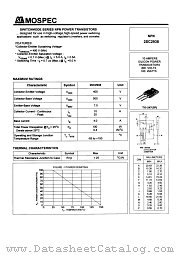 2SC2938 datasheet pdf MOSPEC Semiconductor