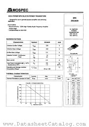 2SC4029 datasheet pdf MOSPEC Semiconductor