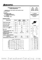 2SD743 datasheet pdf MOSPEC Semiconductor