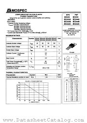 BC243A datasheet pdf MOSPEC Semiconductor