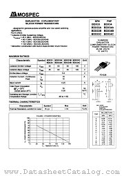 BDX34 datasheet pdf MOSPEC Semiconductor