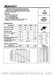 BUV46A datasheet pdf MOSPEC Semiconductor