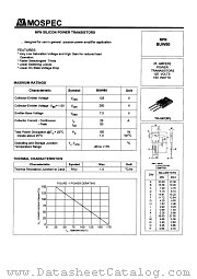 BUW50 datasheet pdf MOSPEC Semiconductor